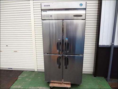 10年製 ホシザキ 縦型冷凍冷蔵庫 HRF-90LXT 1凍3蔵│厨房家